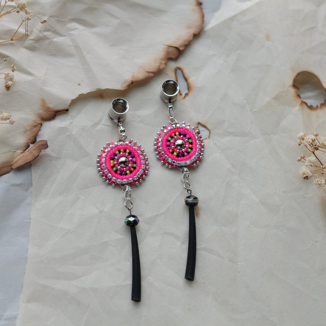 TLee Beads Neon Convertible Tunnel Plug