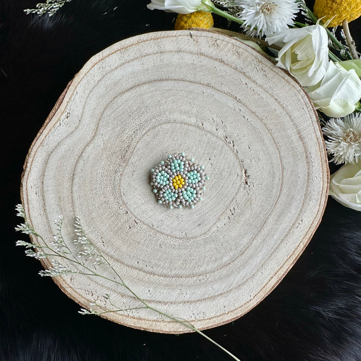 Ironstar Co. Petite Beaded Floral Pins