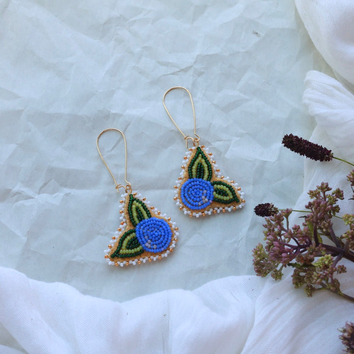 Deneyounen Designs Blueberry Earrings