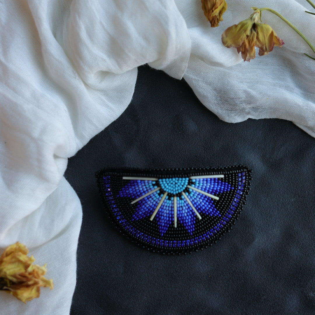 Beth Rose Designs Blue Star Hairpiece