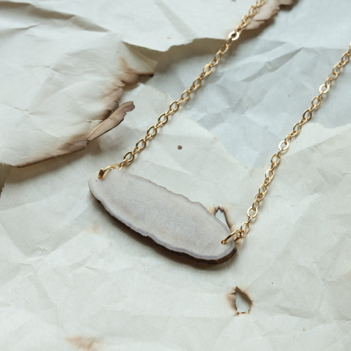 TLee Beads Delicate Antler Necklace