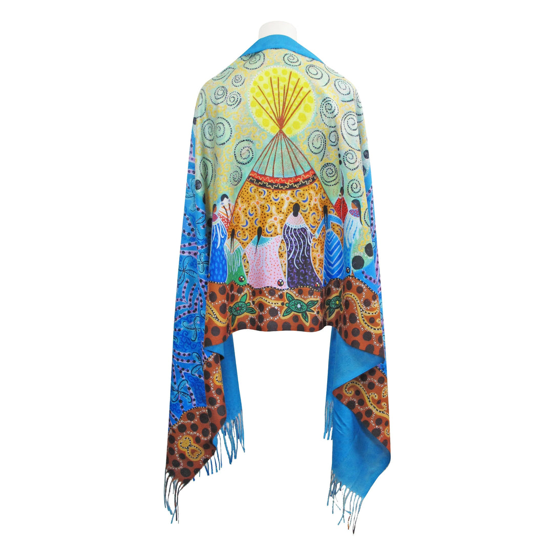 Oscardo Dancing Women Eco Shawl