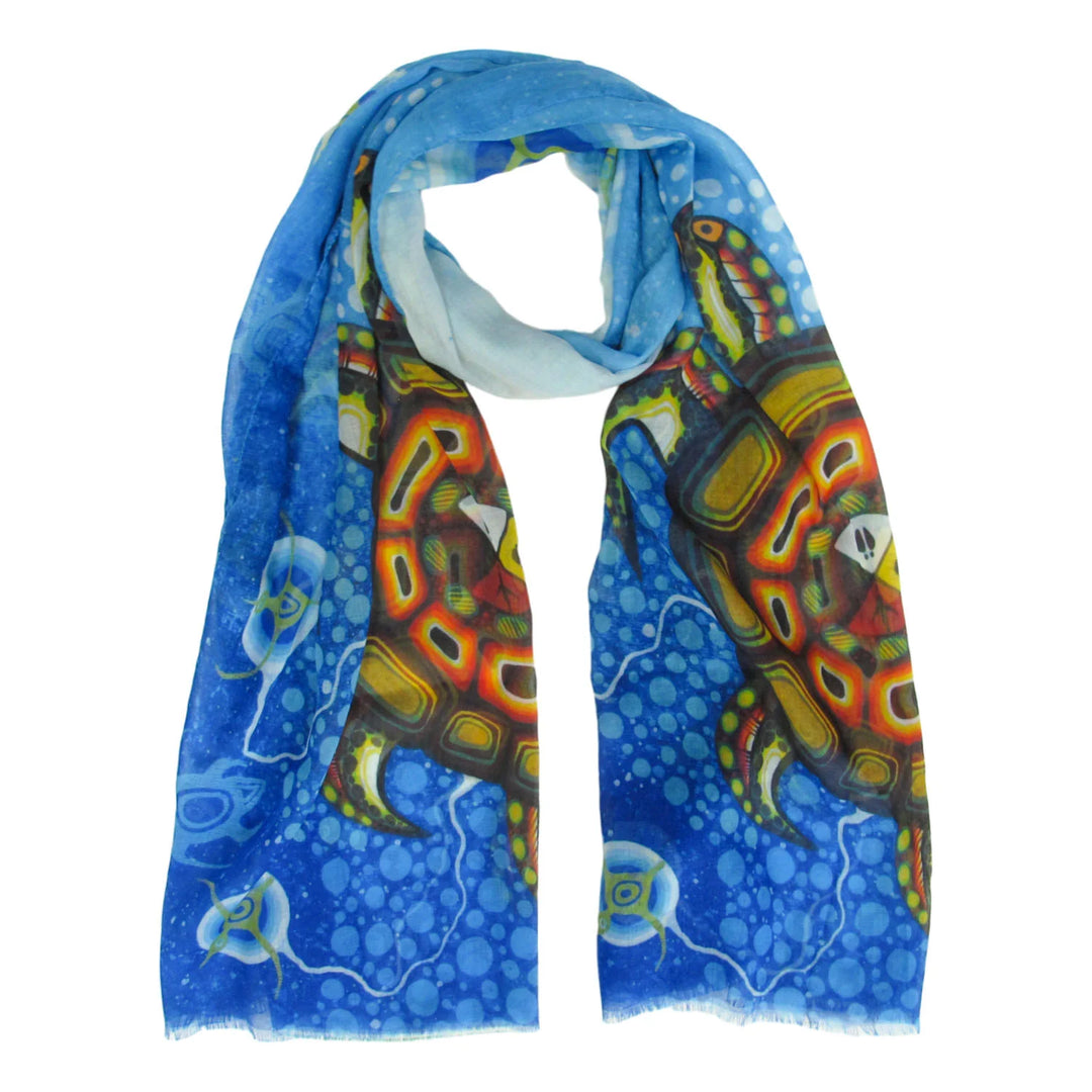 Oscardo Medicine Turtle Eco Scarf