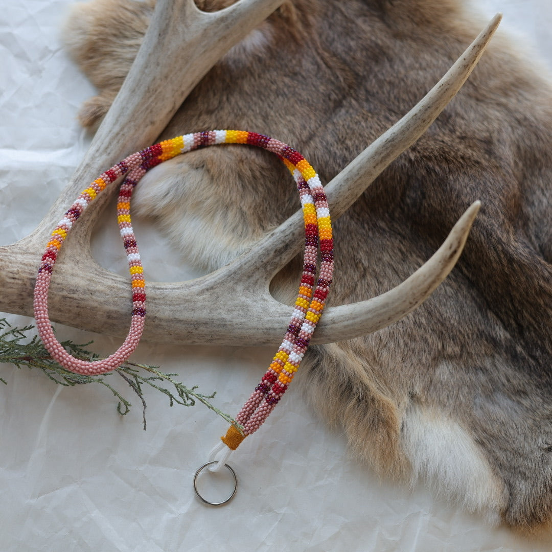 Keegan W. Beaded Neck Lanyards