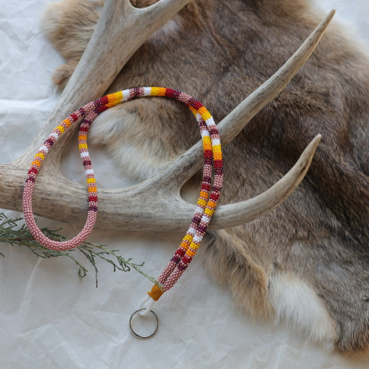 Keegan W. Beaded Neck Lanyards