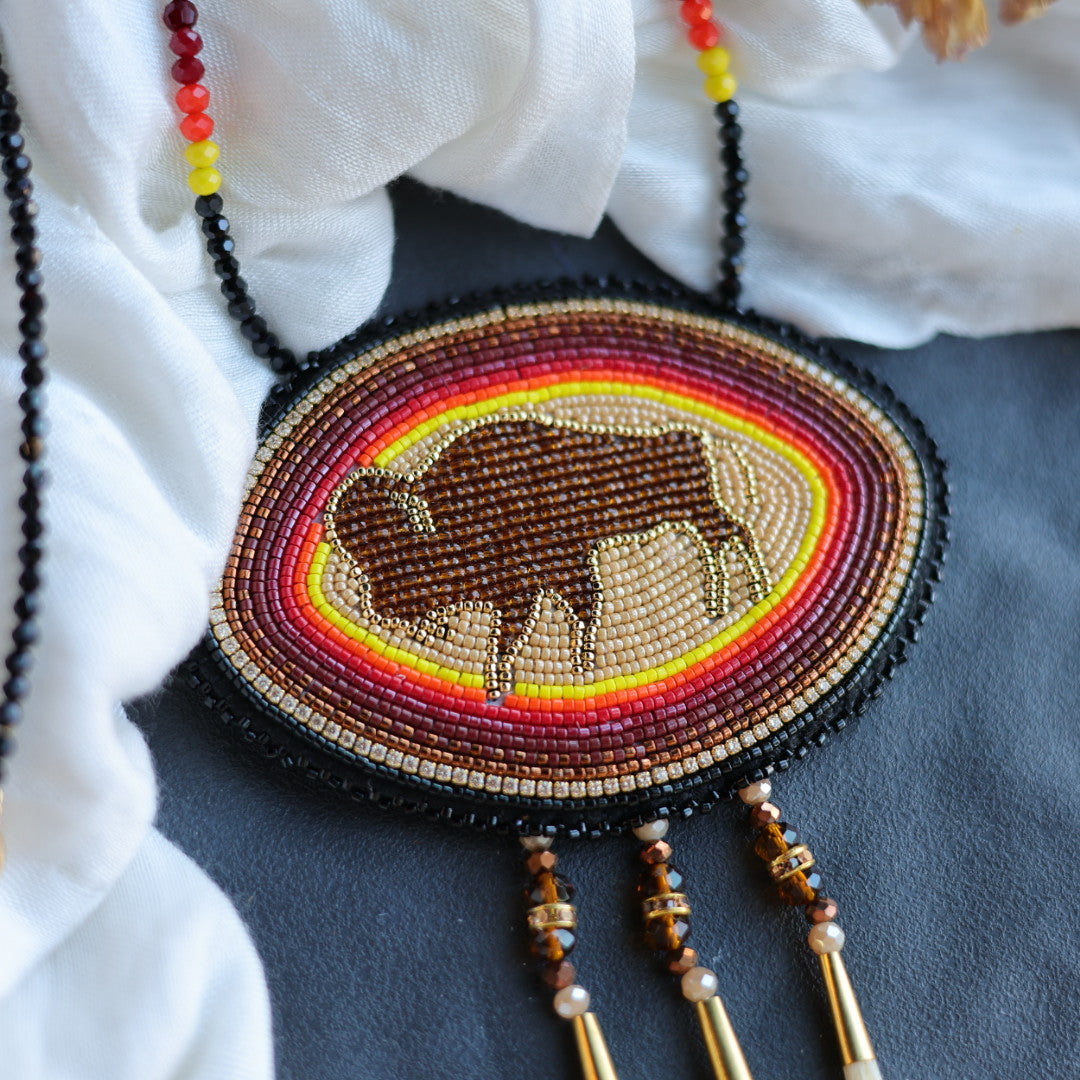 Beth Rose Designs Bison Medallion