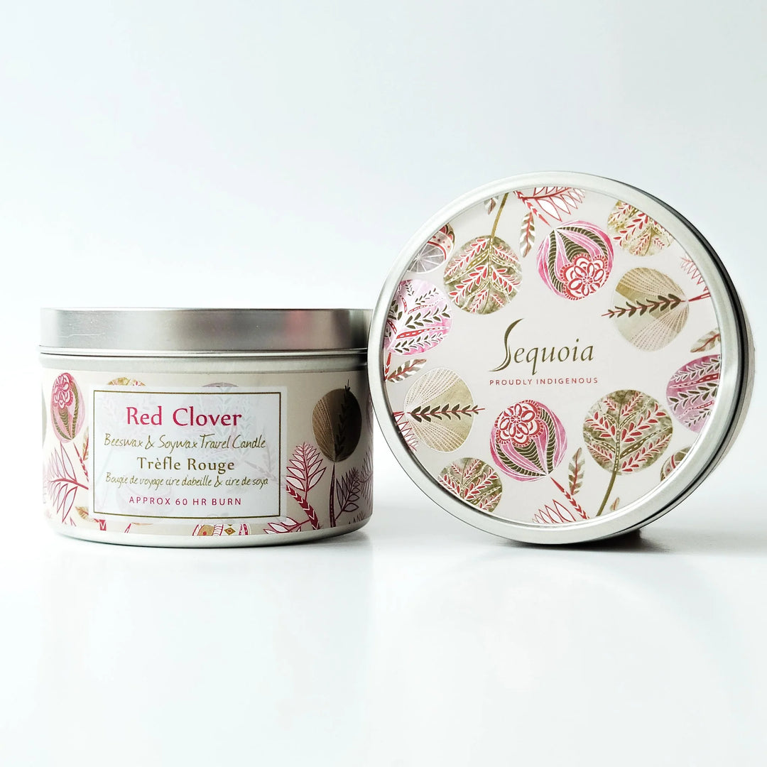 Sequoia Red Clover 60 hour Candle