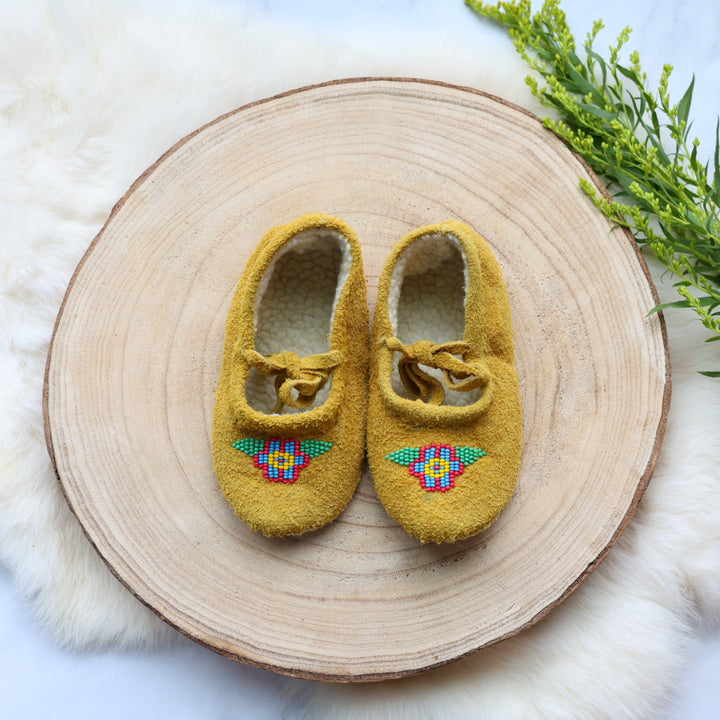 T. Sullivan Toddler 7 Blue Flower Ballerina Slipper