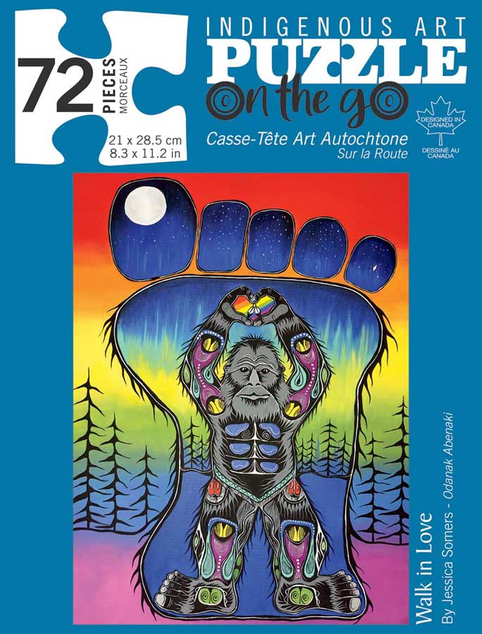 CAP Walk in Love 72 Piece On-The-Go Puzzle