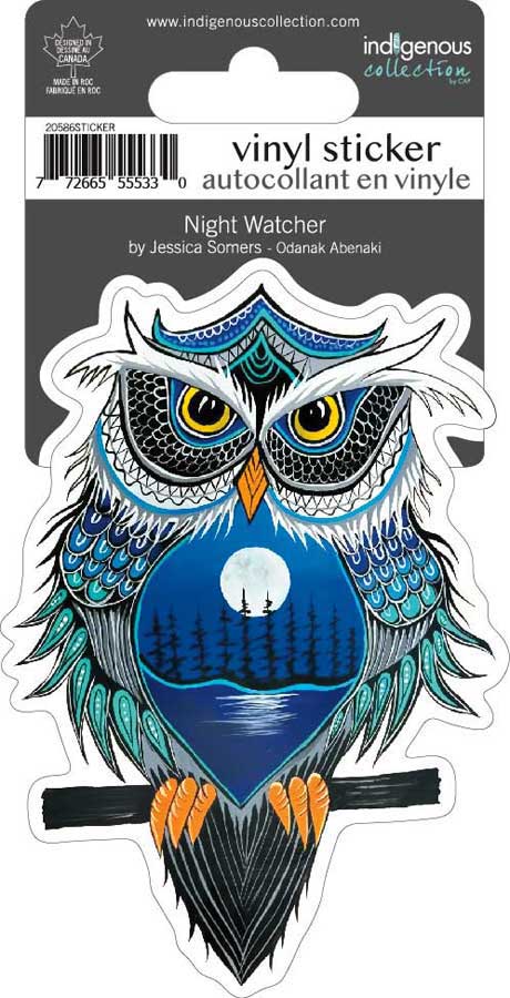 CAP Night Watcher Vinyl Sticker