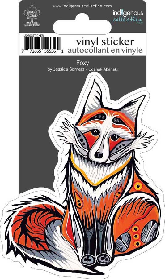 CAP Foxy Vinyl Sticker