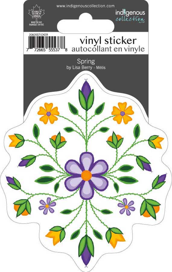 CAP Spring Vinyl Sticker