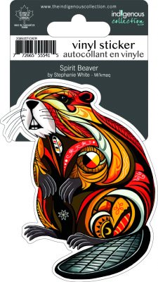 CAP Spirit Beaver Vinyl Sticker