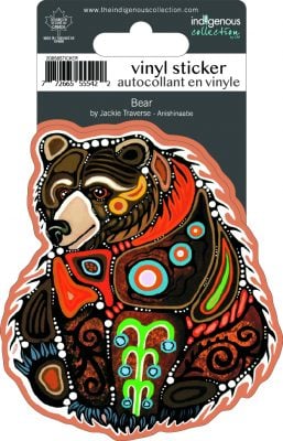 CAP Bear Vinyl Sticker