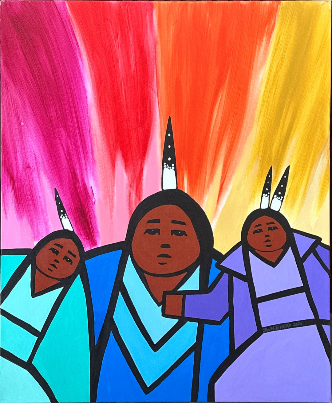 Jerry Whitehead 30"x20" A Dance For Us (2025)