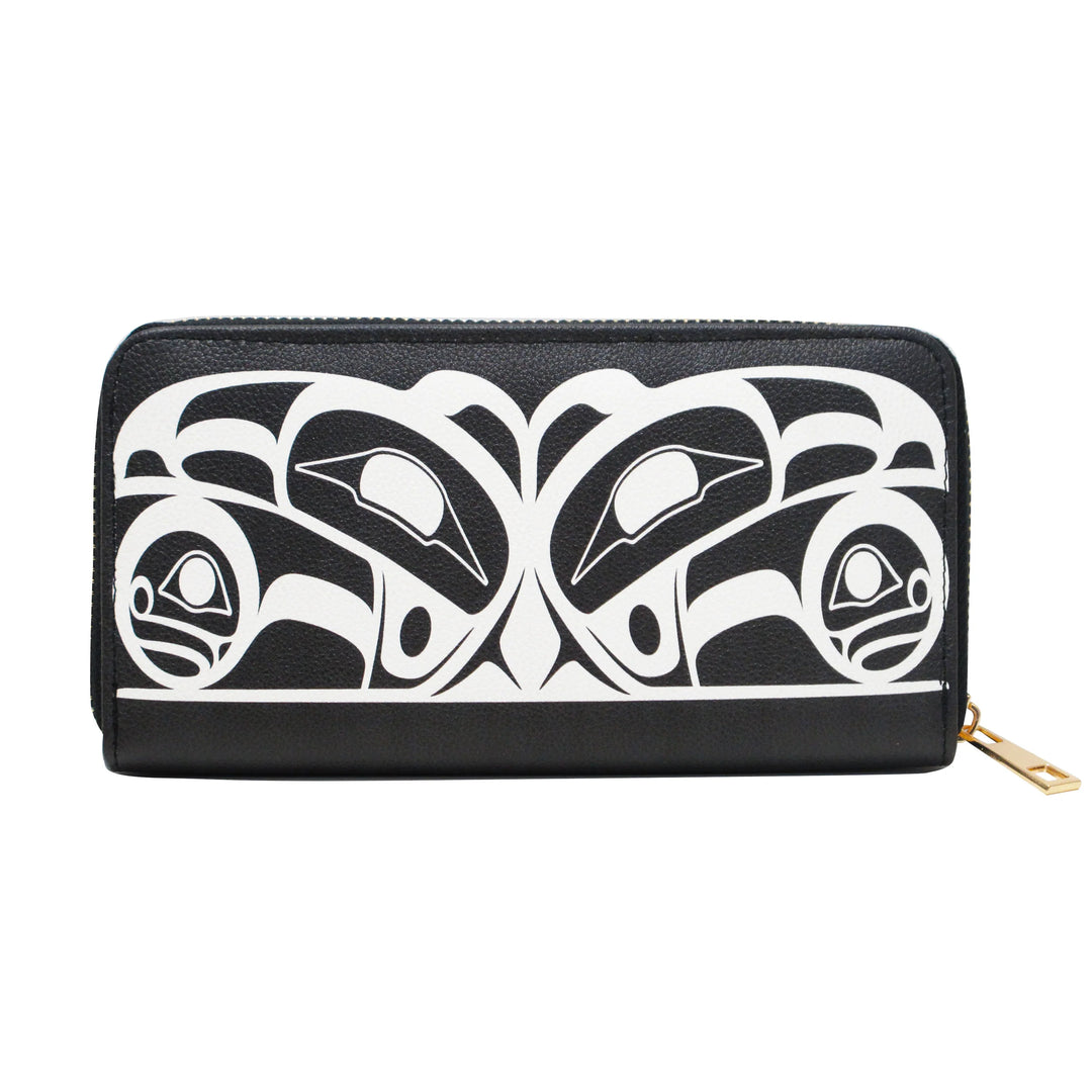 Oscardo Raven Zip-Around Wallet
