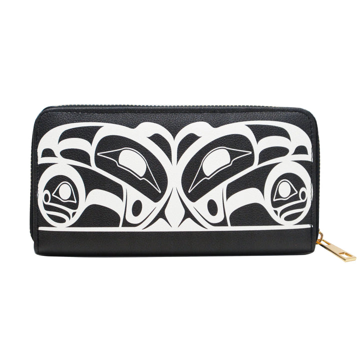 Oscardo Raven Zip-Around Wallet