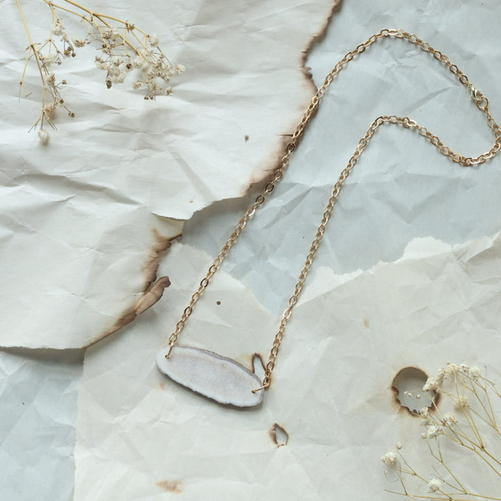 TLee Beads Delicate Antler Necklace