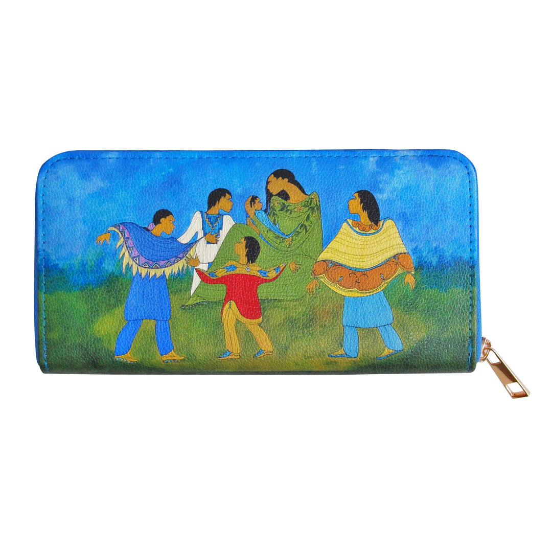 Oscardo Family Circle Zip-Around Wallet
