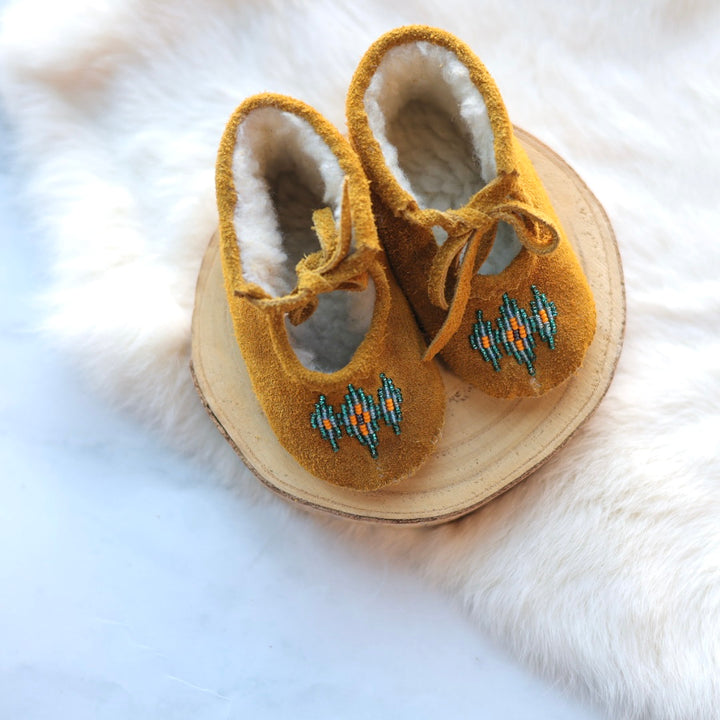 T. Sullivan Toddler Teal Diamond Trio Ballerina Slipper