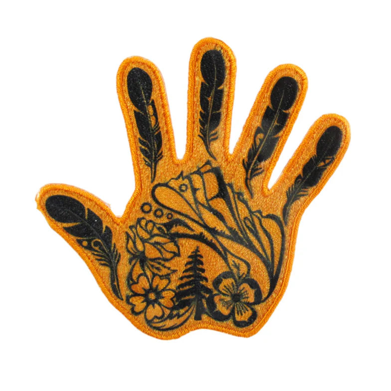 Oscardo Gitxsan Hand Iron-On Patch