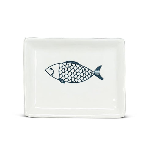 Abbott Small Rectangle Fish Plate