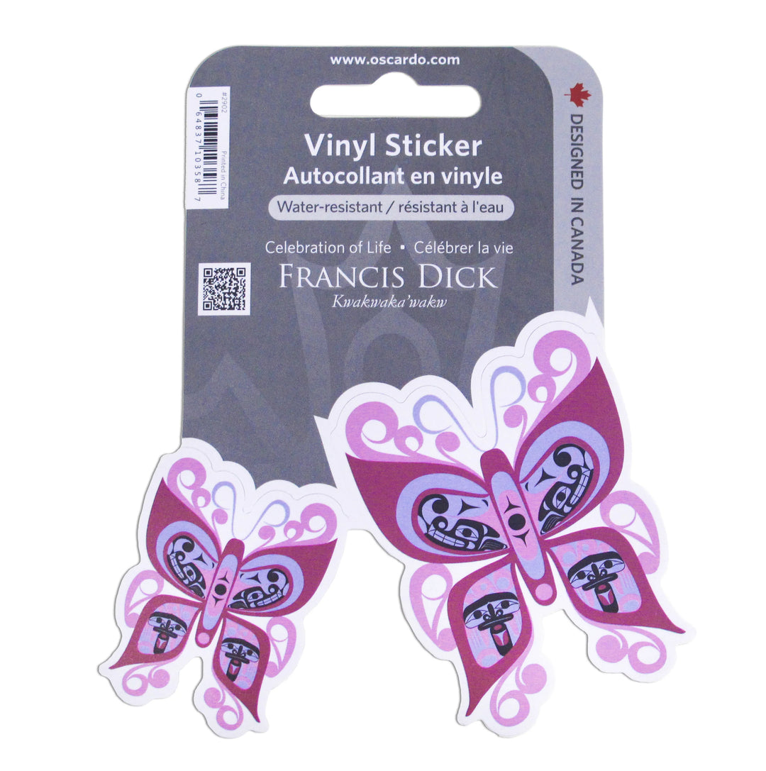 Oscardo Celebration of Life Vinyl Sticker