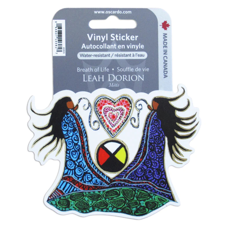 Oscardo Breath of Life Vinyl Sticker