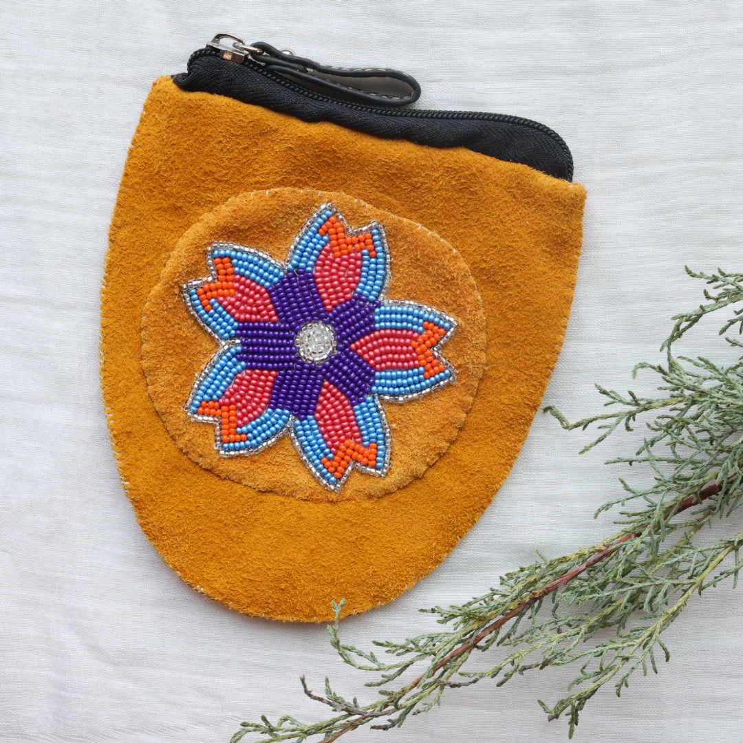 Ellen M. Beaded Pouch