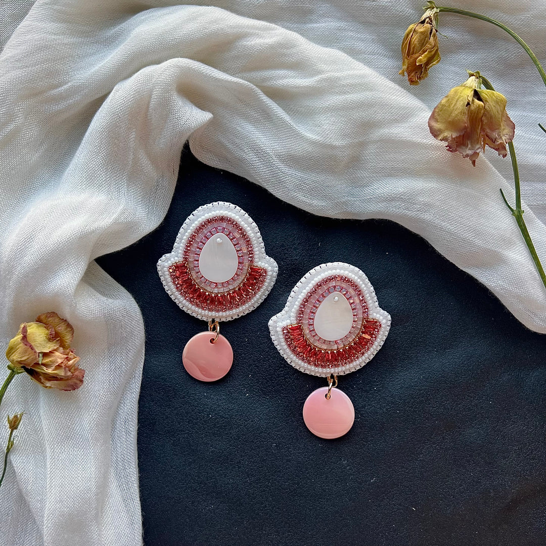 Beth Rose Designs Conch Shell Earrings