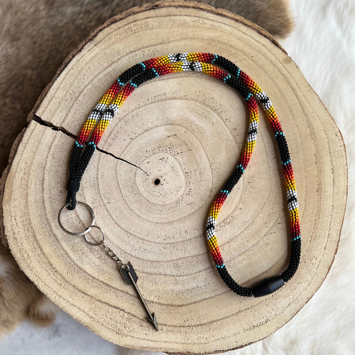 Prairie Beads 45cm Peyote Regular & Breakaway Lanyards