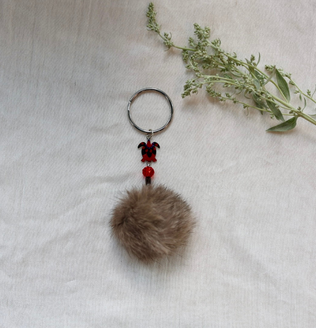 Helen H. Fur Keychains Assorted
