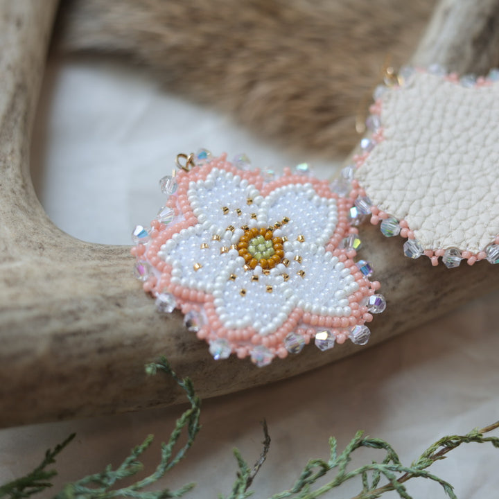 Keegan W. Five Petal Floral Earrings