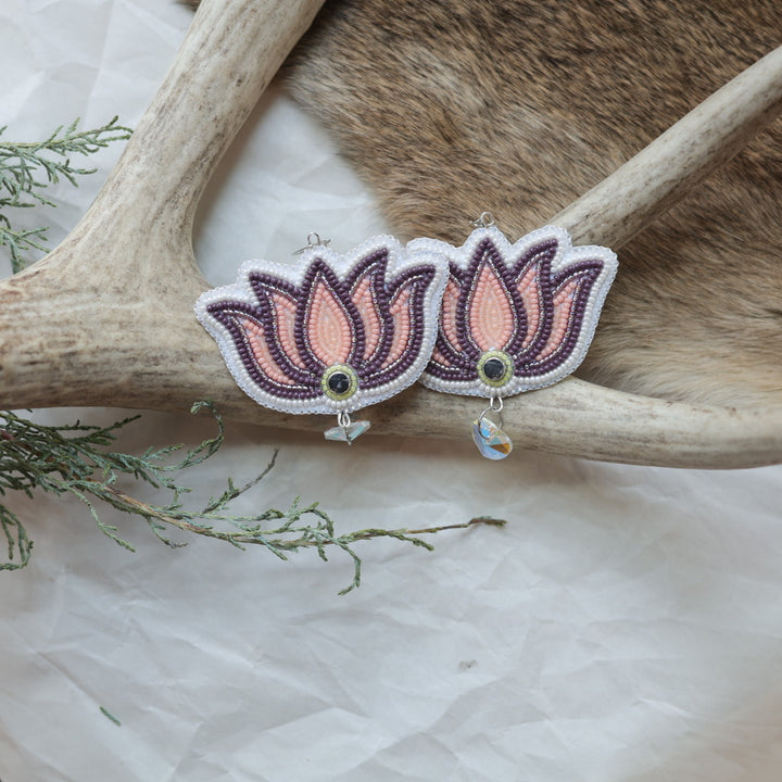 Keegan W. Lotus Blossom Earrings