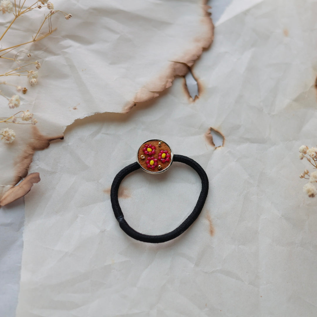 TLee Beads Beaded Ponytail Holder