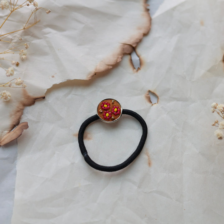 TLee Beads Beaded Ponytail Holder