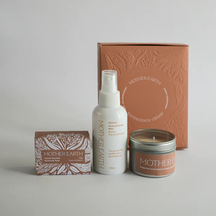 Mother Earth Essentials Experience Cedar 3 Pcs Set