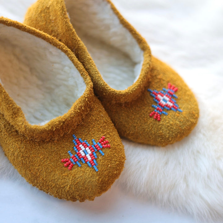 T. Sullivan Children's Red & Blue Diamond Burst Ballerina Slipper
