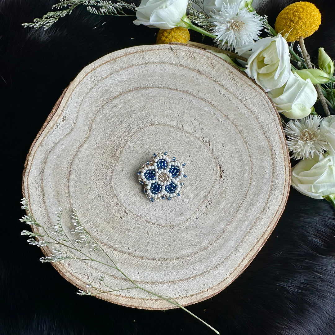 Ironstar Co. Petite Beaded Floral Pins