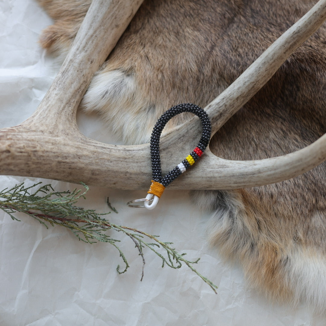 Keegan W. Medicine Wheel Tiny Finger Lanyards