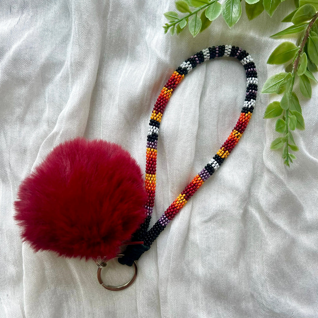 Prairie Beads Wrap Wrist Lanyard