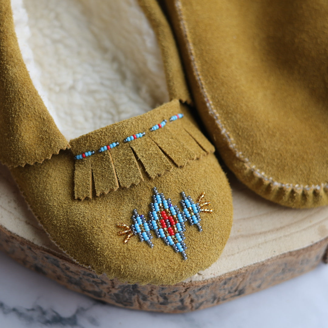 T.Sullivan Men's 8 Diamond Trio Moccasin