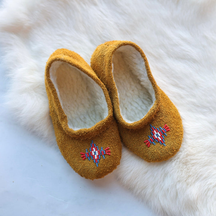 T. Sullivan Children's Red & Blue Diamond Burst Ballerina Slipper