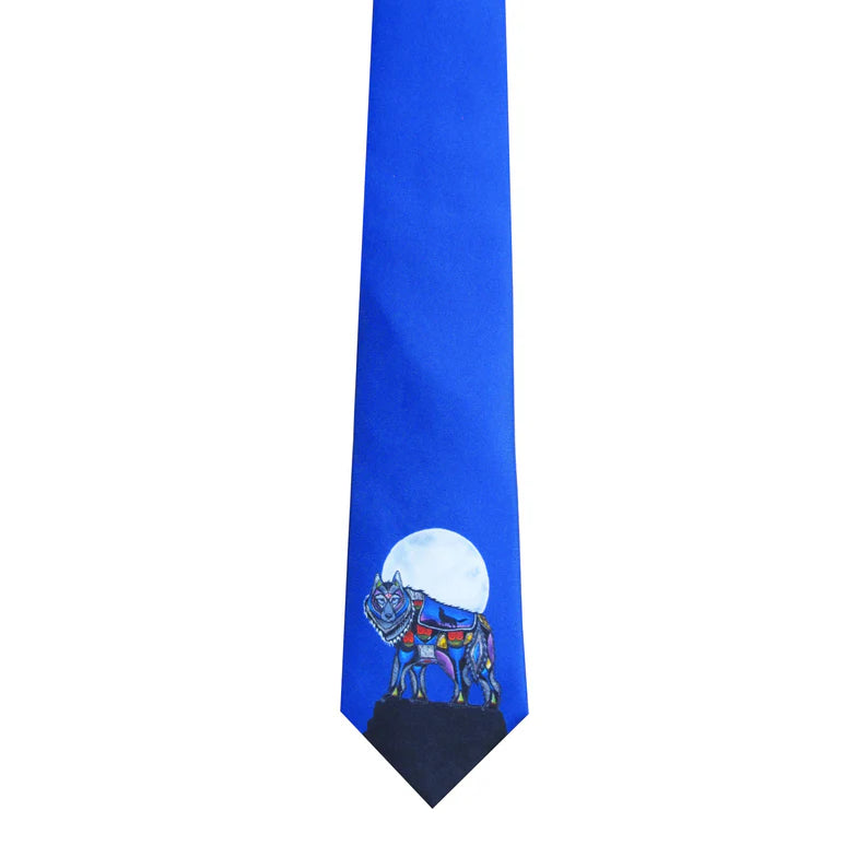 Oscardo Wolf Silk Tie
