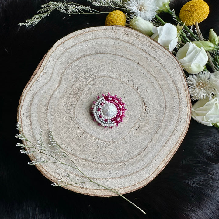 Ironstar Co. Mother of Pearl Beaded Pins