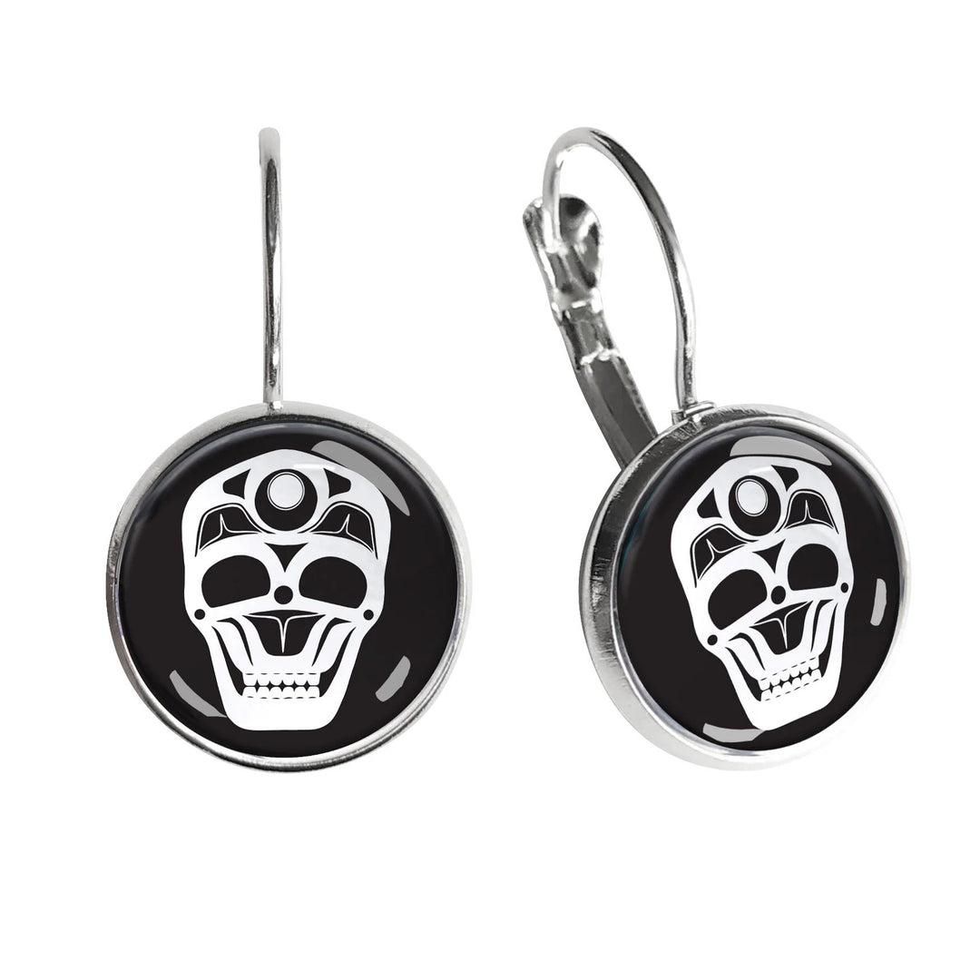 Oscardo Skull Dome Earrings