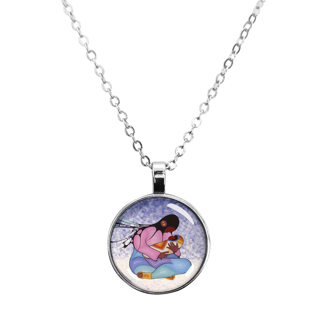 Oscardo Joyous Motherhood Dome Necklace