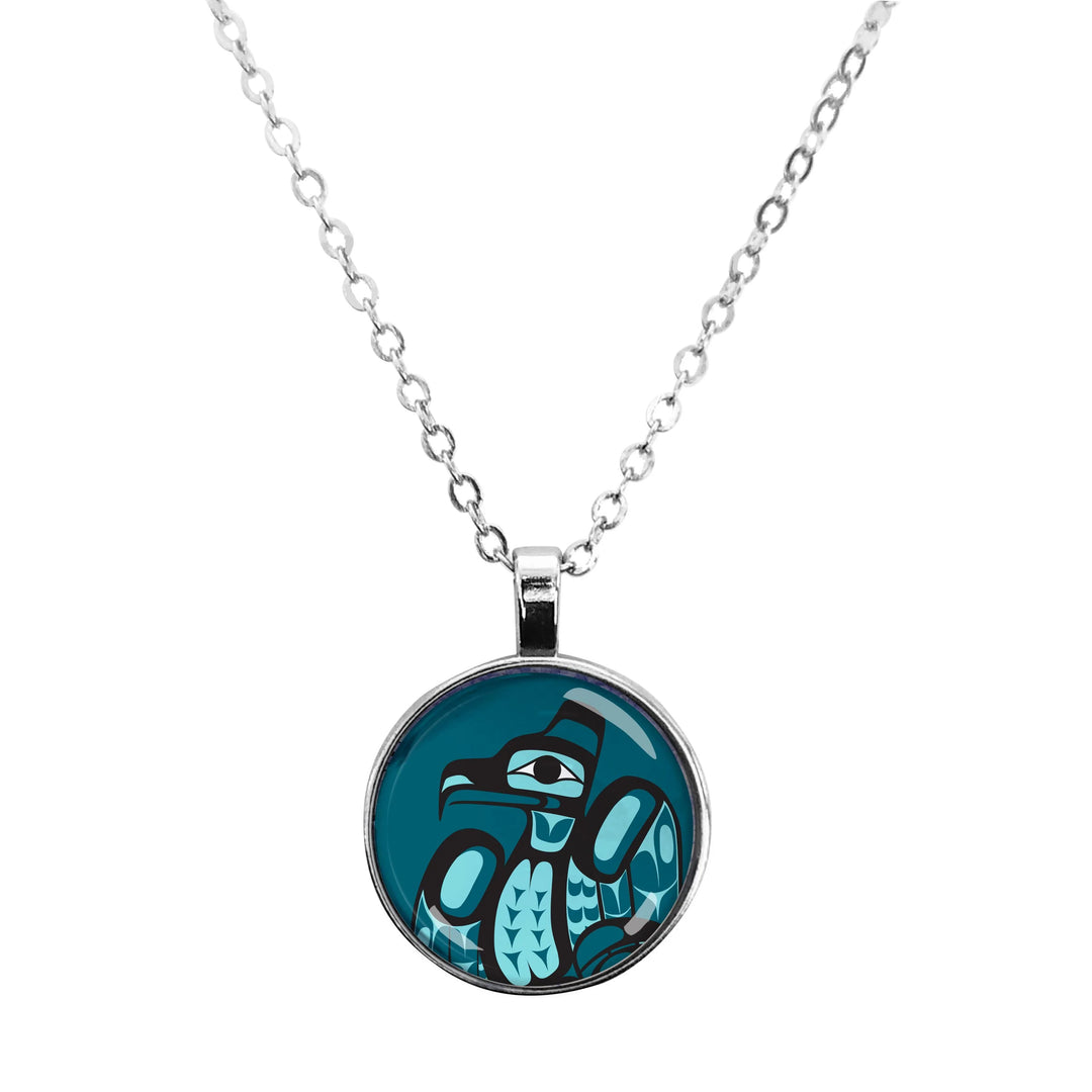 Oscardo Raven Dome Necklace
