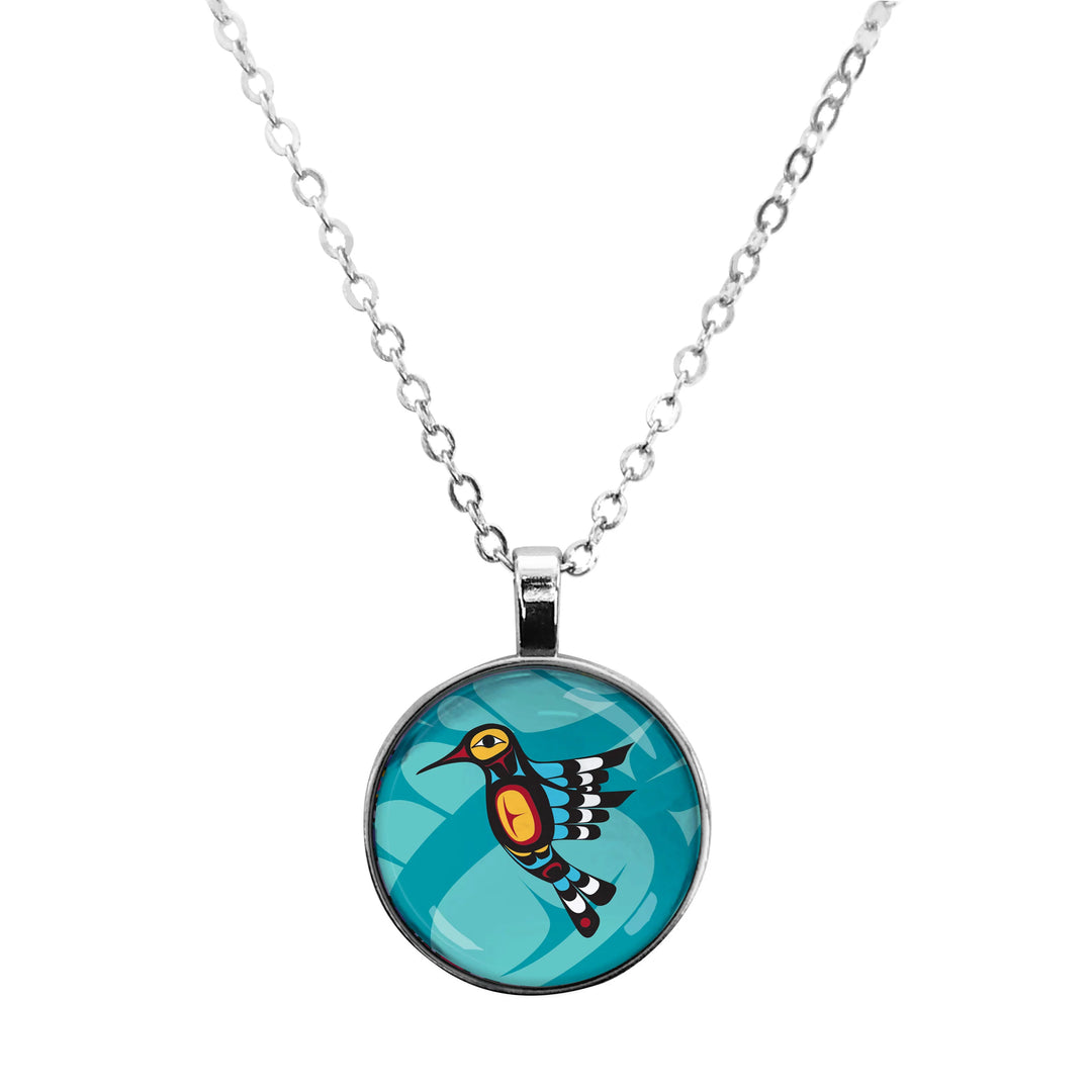 Oscardo Hummingbird Dome Necklace