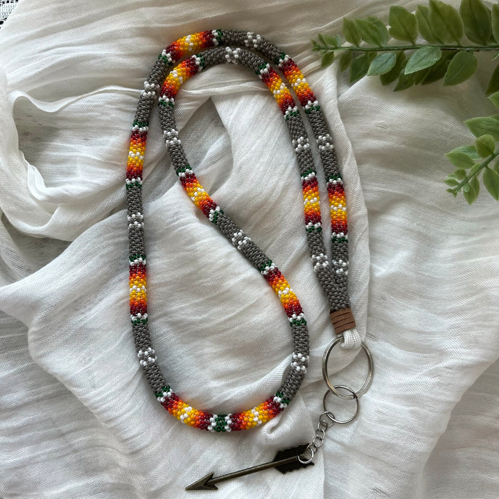 Prairie Beads 45cm Peyote Regular & Breakaway Lanyards